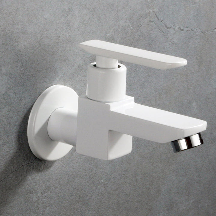 BowLift | Contemporary Wall-Mounted Bathroom Faucet Lever Handles Solid Brass Faucet