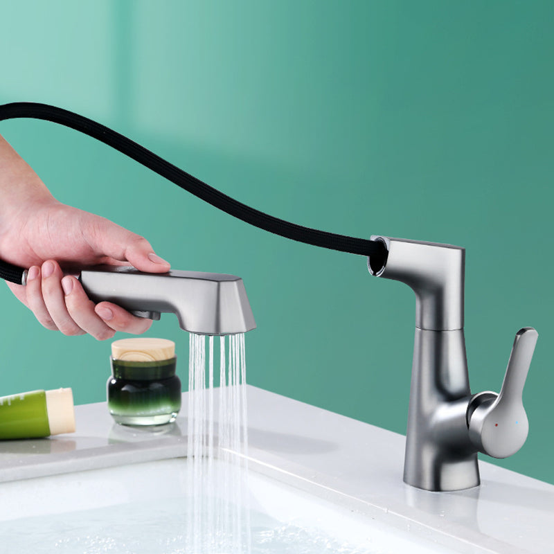 BowLift | Modern Faucet Solid Copper Centerset Bathroom Faucet
