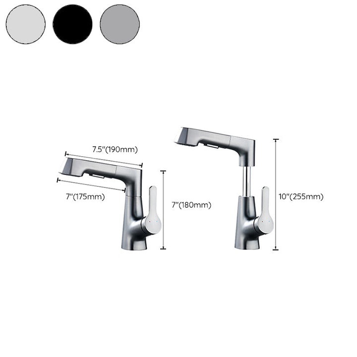 BowLift | Modern Faucet Solid Copper Centerset Bathroom Faucet
