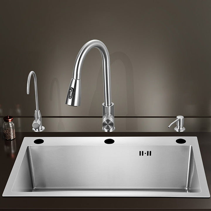 BowLift | Contemporary Style Kitchen Sink Stainless Steel Colorfast Built-in Sink