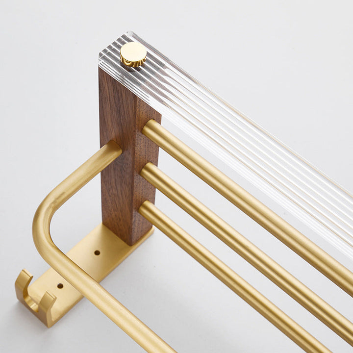 BowLift | Metal Minimalist Bathroom accessory single or in set in Gold