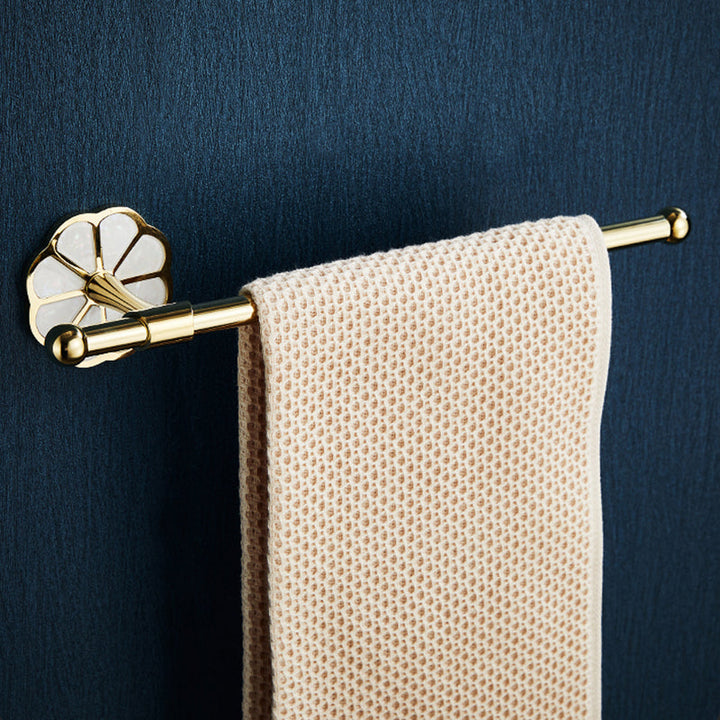 BowLift | Metal Simple Bathroom Accessories as a Single Piece or in a Set in Gold