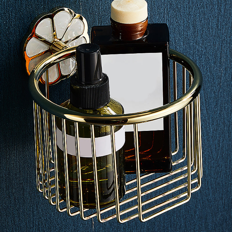 BowLift | Metal Simple Bathroom Accessories as a Single Piece or in a Set in Gold