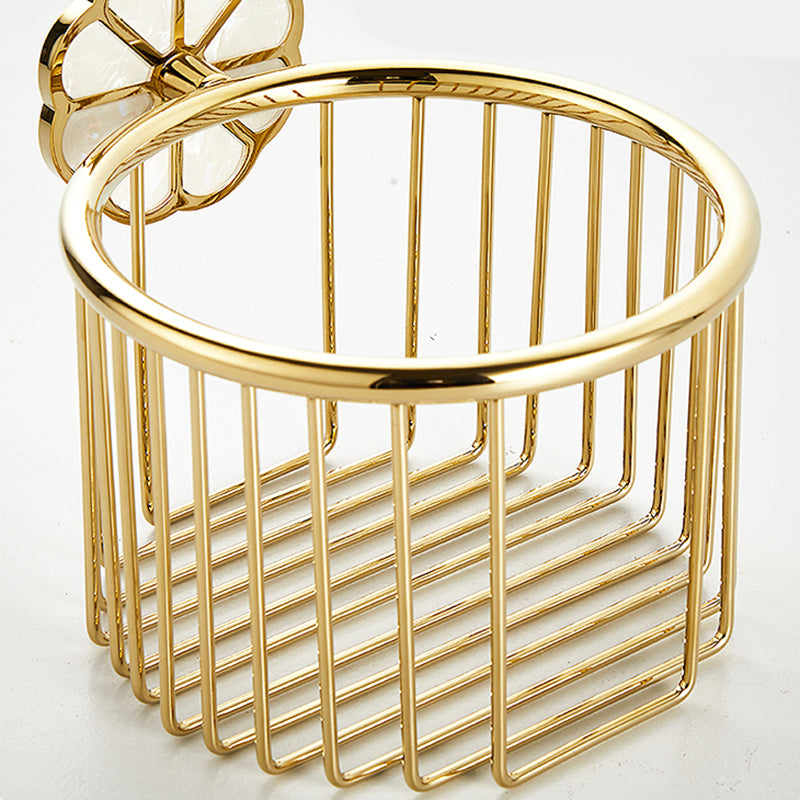BowLift | Metal Simple Bathroom Accessories as a Single Piece or in a Set in Gold