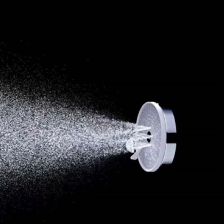 BowLift | Matt Black Hand Shower Modern 3-Stream Round Wall Mounted Hand Shower