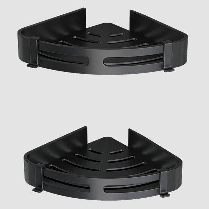 BowLift | Traditional Bathroom Accessories Set Black Towel Ring Bathroom Shelf Bathroom Accessories Set