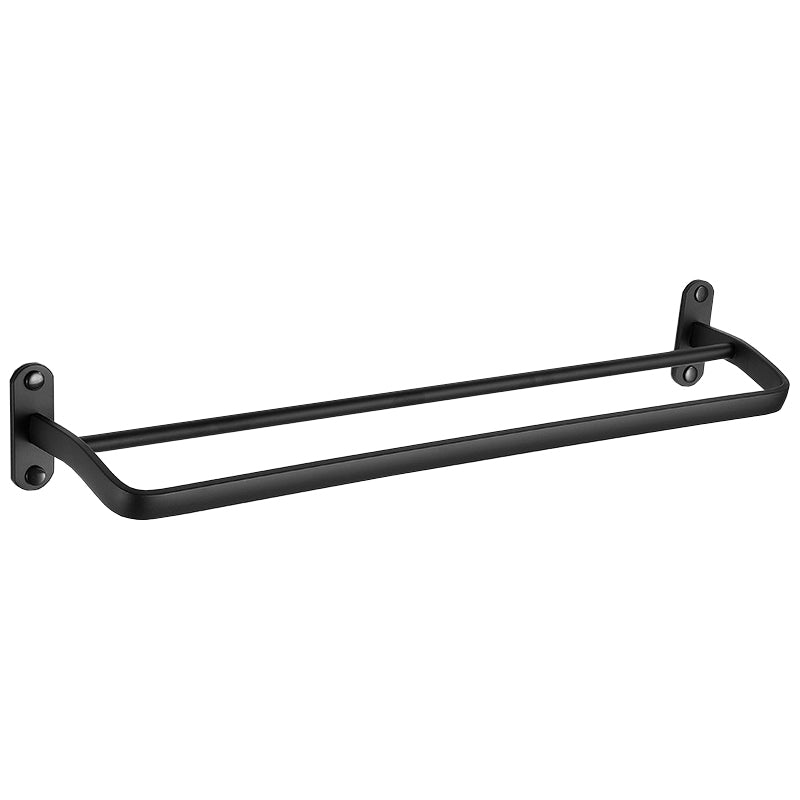 BowLift | Traditional Bathroom Accessories Set Black Towel Ring Bathroom Shelf Bathroom Accessories Set