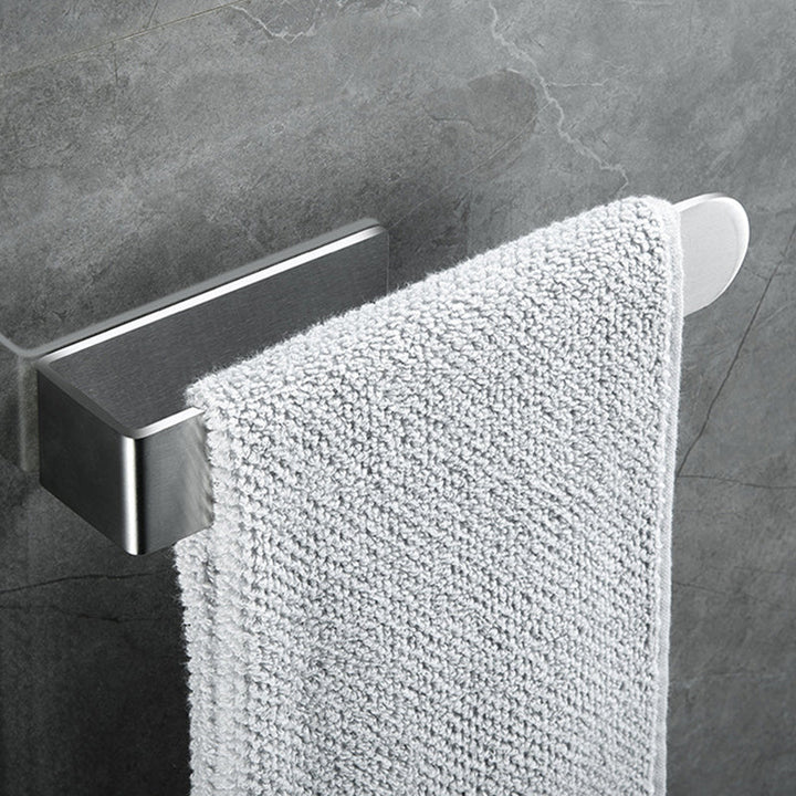BowLift | Modern Towel Ring Bathroom Hardware Set Stainless Steel/Black Bath Hardware Set