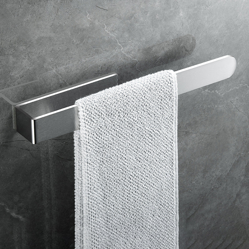 BowLift | Modern Towel Ring Bathroom Hardware Set Stainless Steel/Black Bath Hardware Set