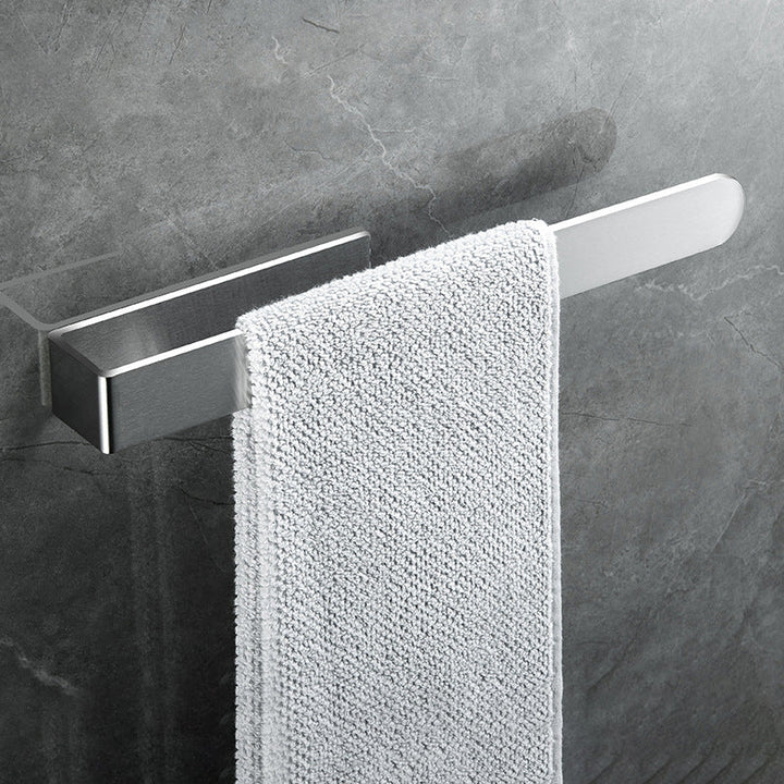 BowLift | Modern Towel Ring Bathroom Hardware Set Stainless Steel/Black Bath Hardware Set