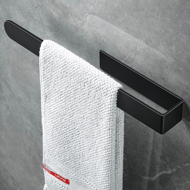 BowLift | Modern Towel Ring Bathroom Hardware Set Stainless Steel/Black Bath Hardware Set