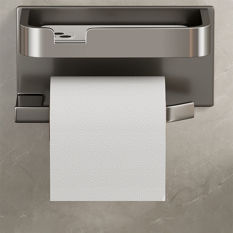 BowLift | Modern Style Aluminum Single Bathroom Accessory Set Paper Holder