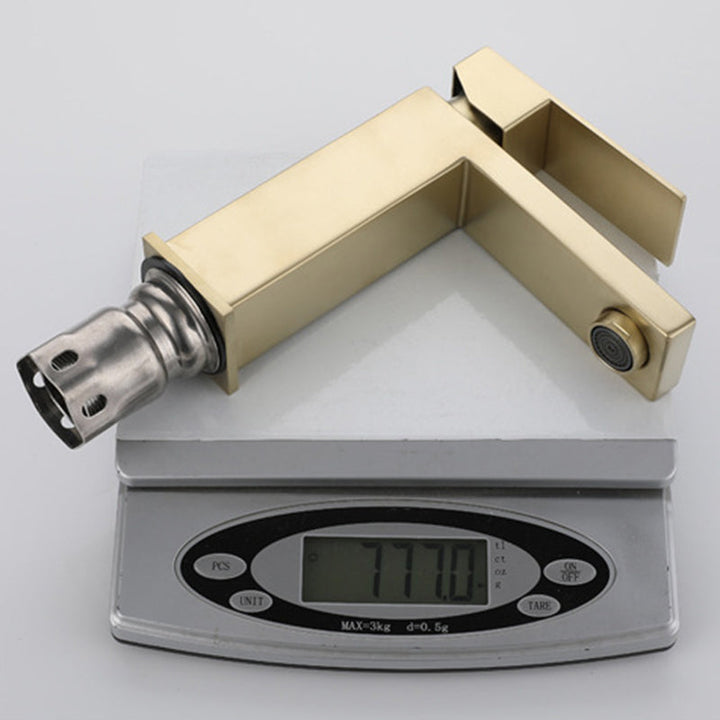 BowLift | Glam Style Faucet Single Lever Sink Bathroom Faucet