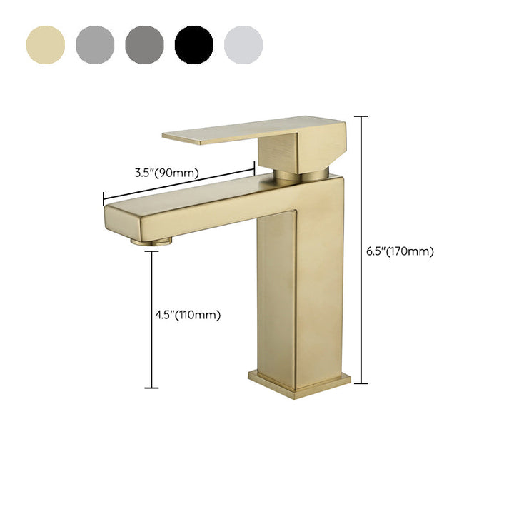 BowLift | Glam Style Faucet Single Lever Sink Bathroom Faucet