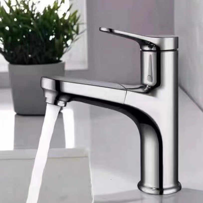 BowLift | Modern Vessel Faucet Copper Single Handle Pull Down Vessel Faucet