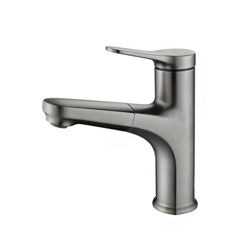BowLift | Modern Vessel Faucet Copper Single Handle Pull Down Vessel Faucet