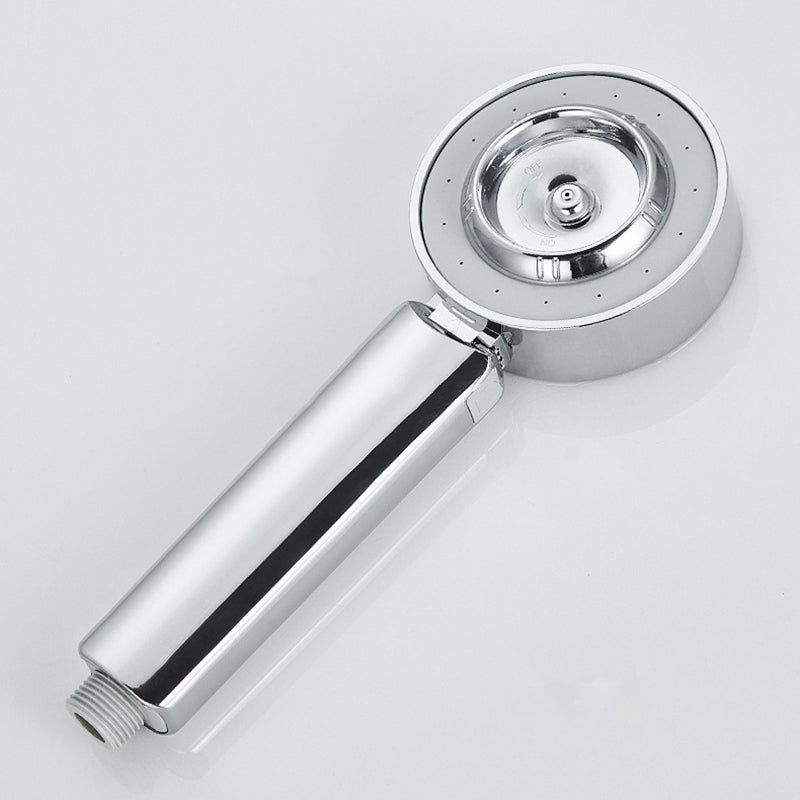 BowLift | Contemporary Wall-Mounted Shower Head Combination Chrome Round Hand Shower