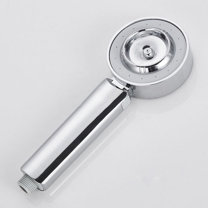BowLift | Contemporary Wall-Mounted Shower Head Combination Chrome Round Hand Shower