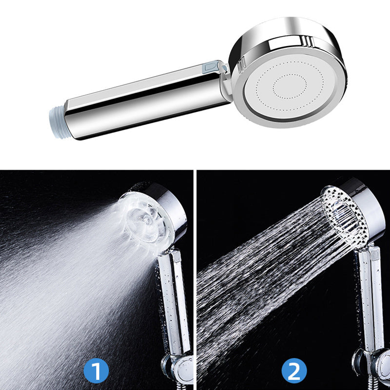 BowLift | Contemporary Wall-Mounted Shower Head Combination Chrome Round Hand Shower