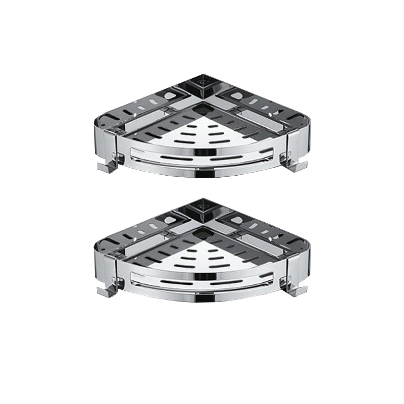 BowLift | Chrome Modern Bathroom Hardware Set Stainless Steel Towel Hook/Towel Rail & Bathroom Shelf
