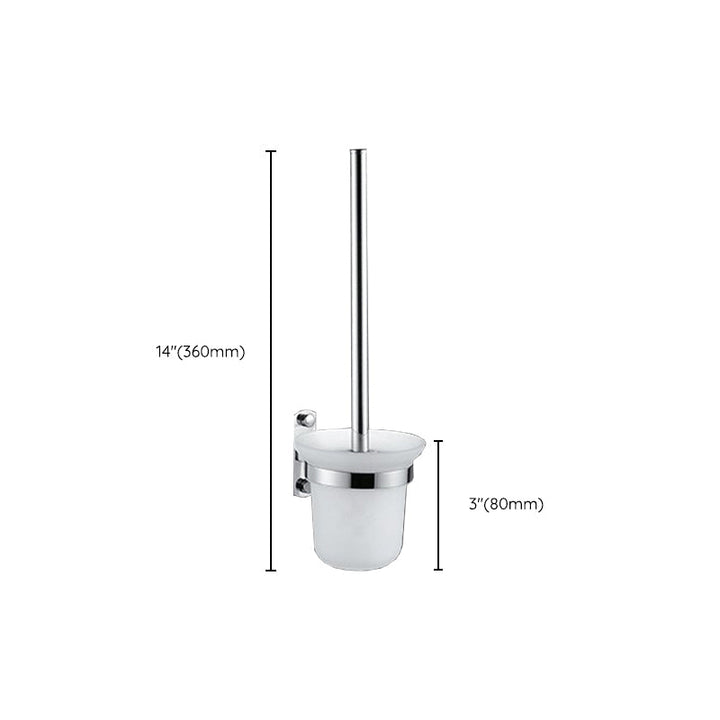 BowLift | Chrome Modern Bathroom Hardware Set Stainless Steel Towel Hook/Towel Rail & Bathroom Shelf