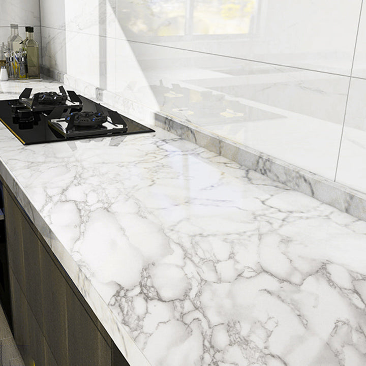 PVC Peel-and-Stick Wall Tiles for Kitchens, 24 in Wide
