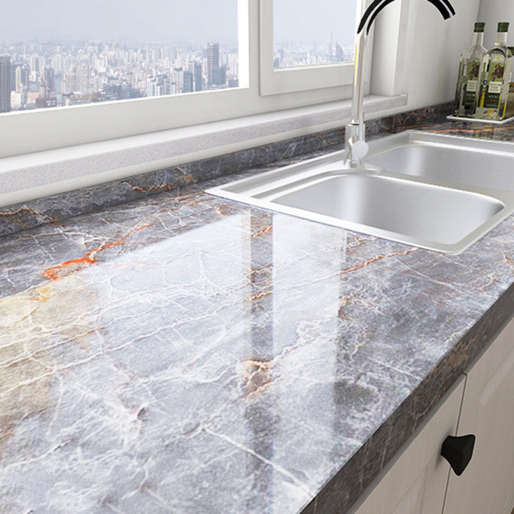 PVC Peel-and-Stick Wall Tiles for Kitchens, 24 in Wide