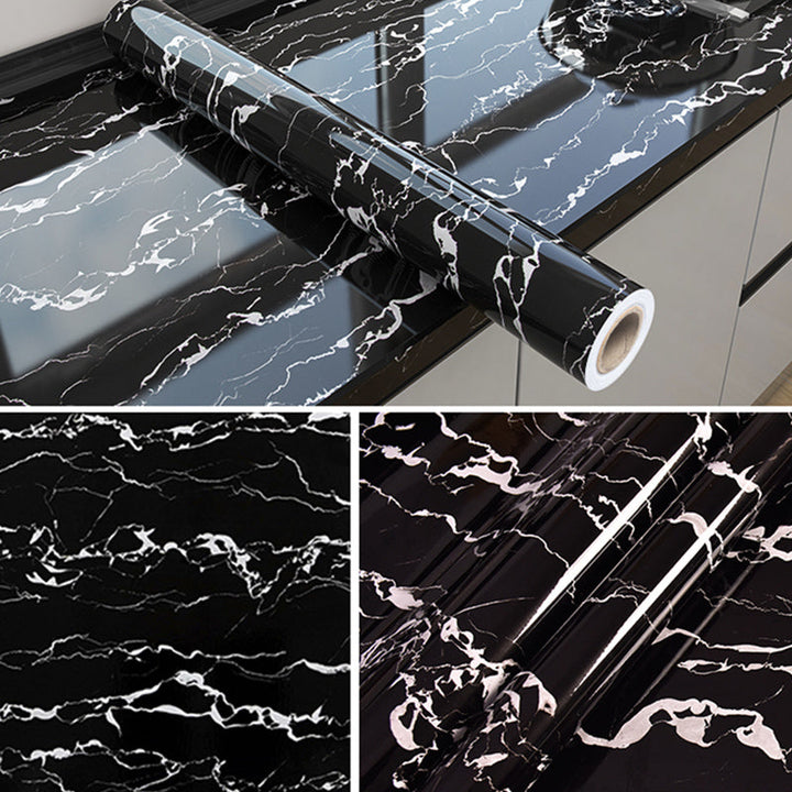 PVC Peel-and-Stick Wall Tiles for Kitchens, 24 in Wide