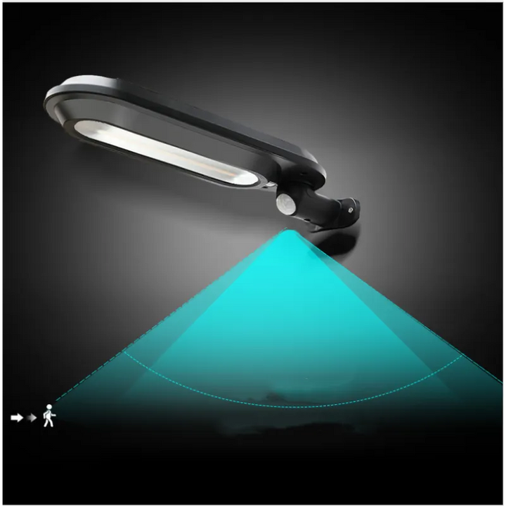 Solar LED Wall Light with Motion Sensor for Garden and Terrace Use
