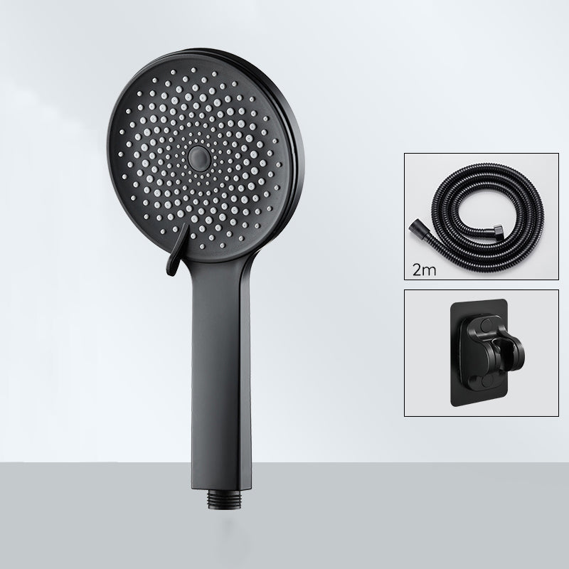BowLift | Contemporary round shower head in solid color handheld shower head for the bathroom