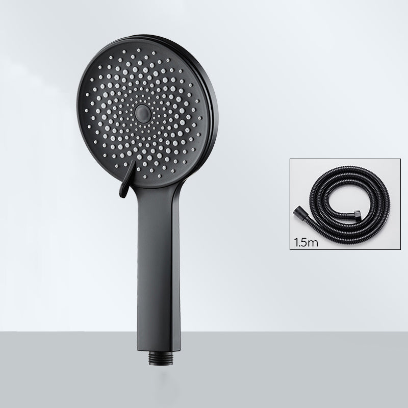 BowLift | Contemporary round shower head in solid color handheld shower head for the bathroom