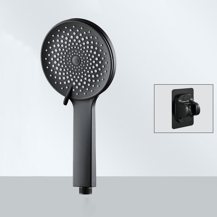 BowLift | Contemporary round shower head in solid color handheld shower head for the bathroom