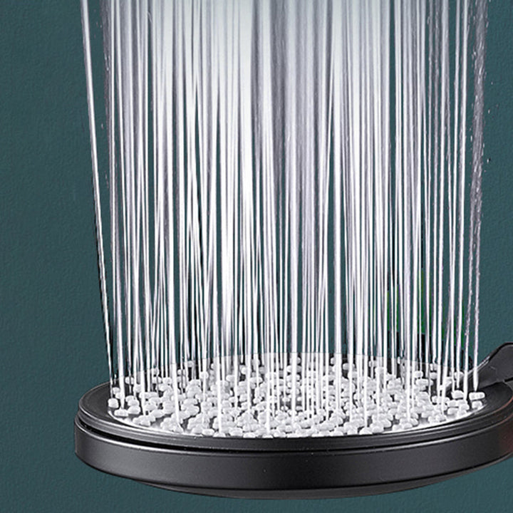 BowLift | Contemporary round shower head in solid color handheld shower head for the bathroom