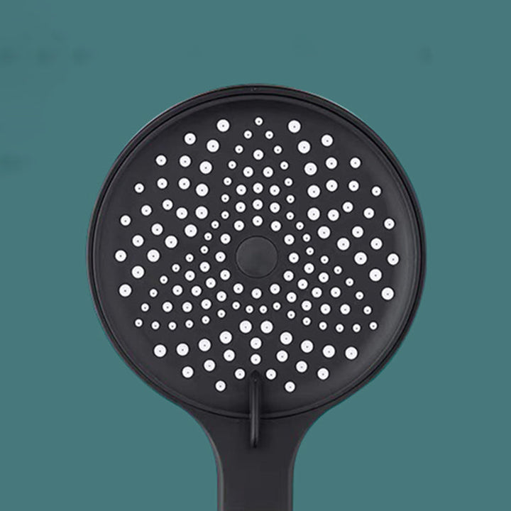 BowLift | Contemporary round shower head in solid color handheld shower head for the bathroom