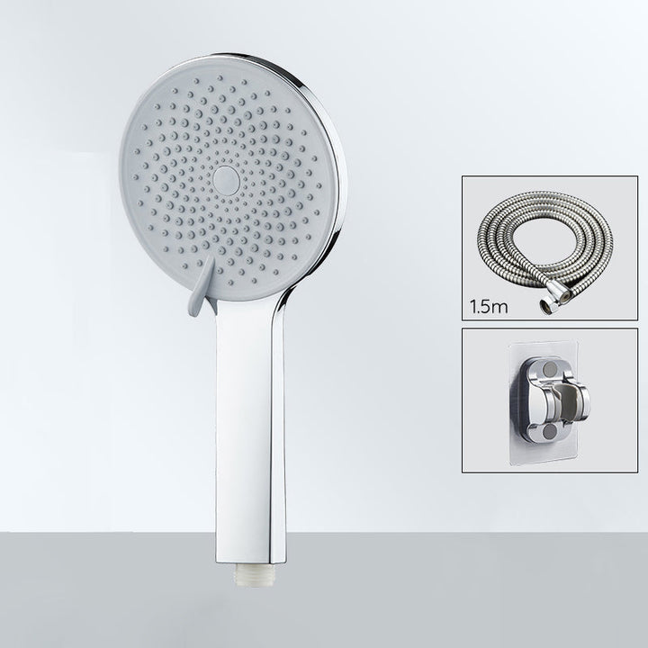 BowLift | Contemporary round shower head in solid color handheld shower head for the bathroom