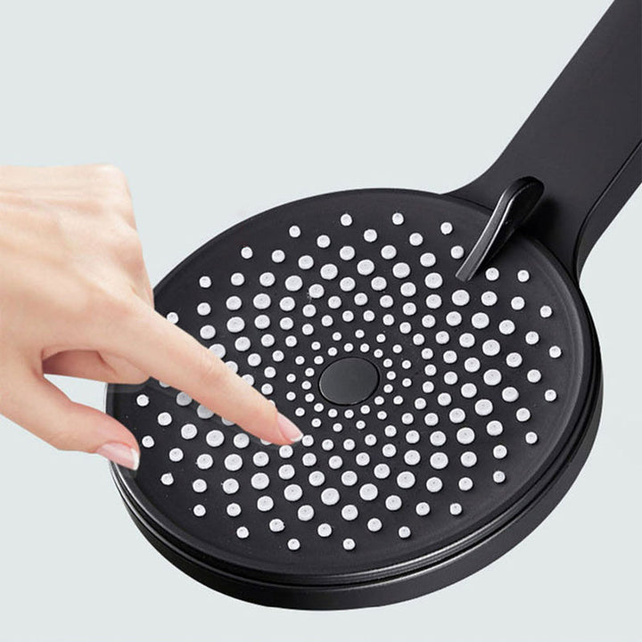 BowLift | Contemporary round shower head in solid color handheld shower head for the bathroom