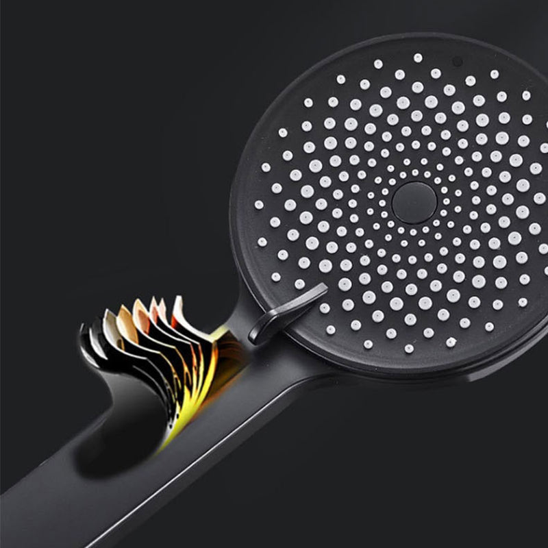 BowLift | Contemporary round shower head in solid color handheld shower head for the bathroom
