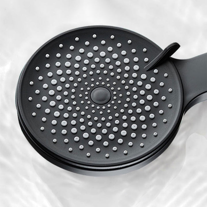 BowLift | Contemporary round shower head in solid color handheld shower head for the bathroom