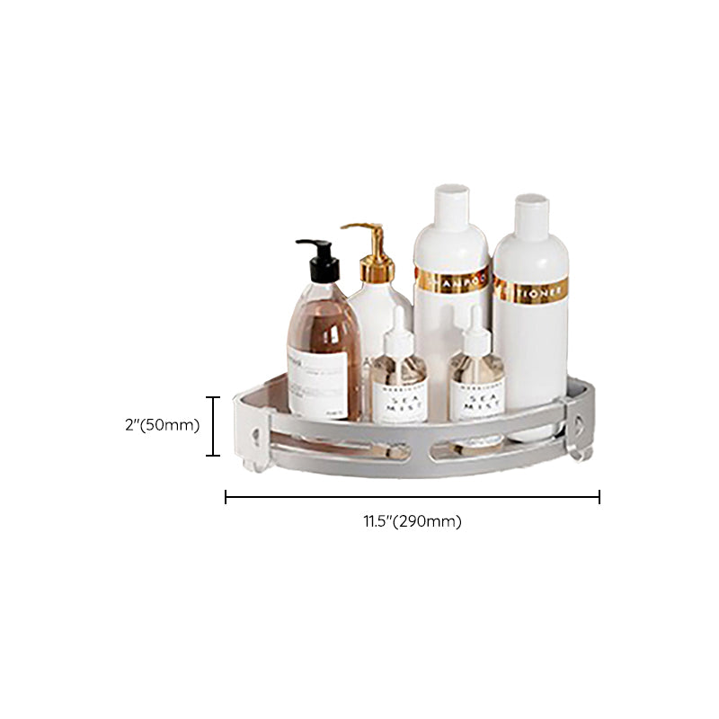 BowLift | Chrome/Black Classic Bathroom Accessory Set Modern Bath Shelf/Towel Bar & Paper Holder
