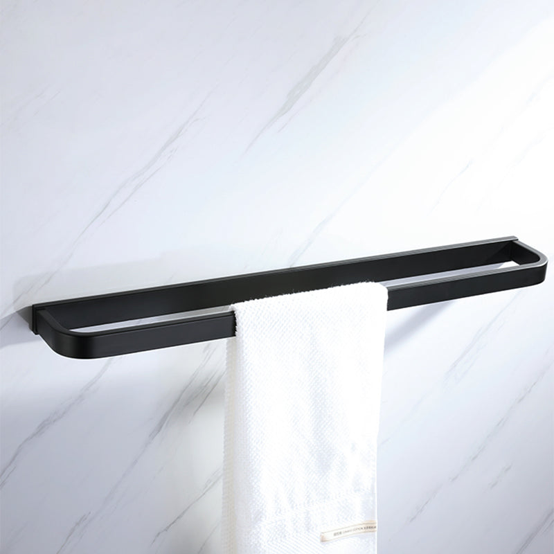 BowLift | Modern Bathroom Hardware Set Bathroom Shelf Towel Bar Black Bathroom Hardware Set