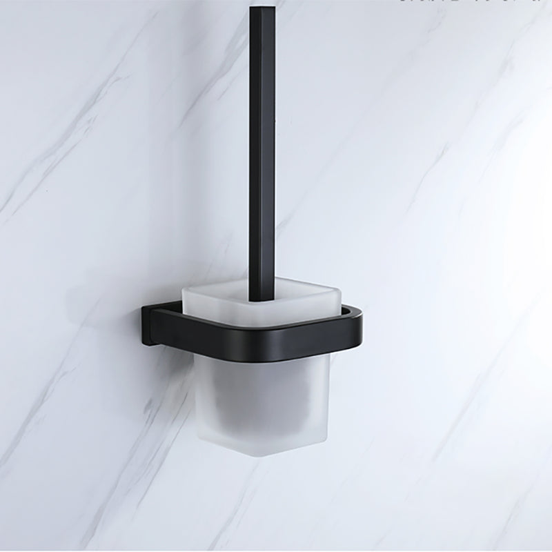 BowLift | Modern Bathroom Hardware Set Bathroom Shelf Towel Bar Black Bathroom Hardware Set