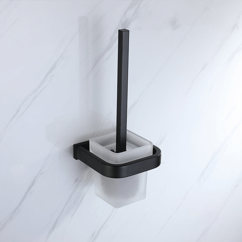 BowLift | Modern Bathroom Hardware Set Bathroom Shelf Towel Bar Black Bathroom Hardware Set