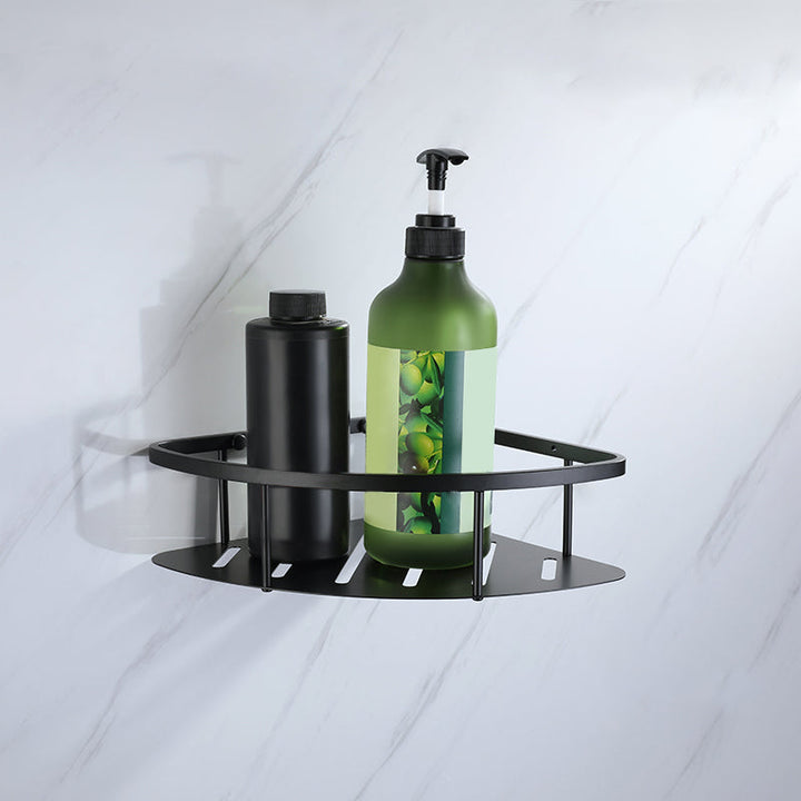 BowLift | Modern Bathroom Hardware Set Bathroom Shelf Towel Bar Black Bathroom Hardware Set