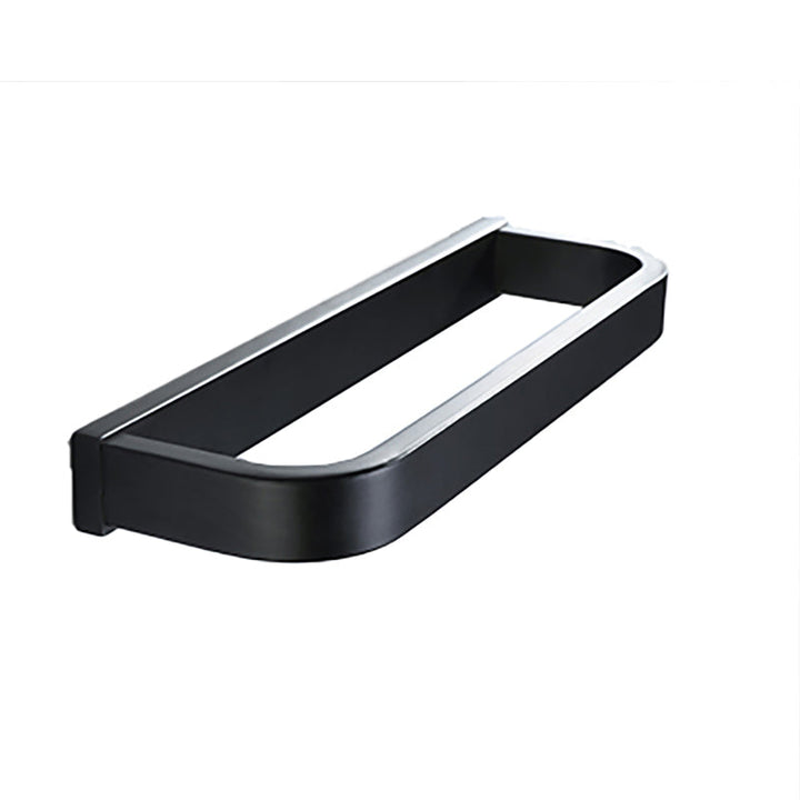 BowLift | Modern Bathroom Hardware Set Bathroom Shelf Towel Bar Black Bathroom Hardware Set