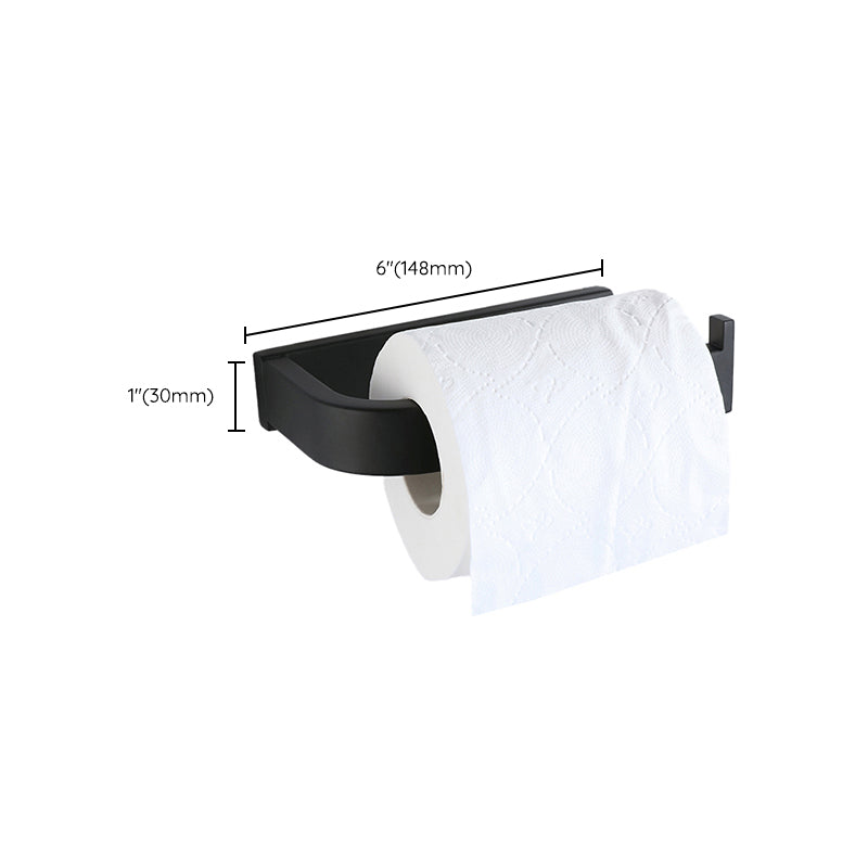BowLift | Modern Bathroom Hardware Set Bathroom Shelf Towel Bar Black Bathroom Hardware Set