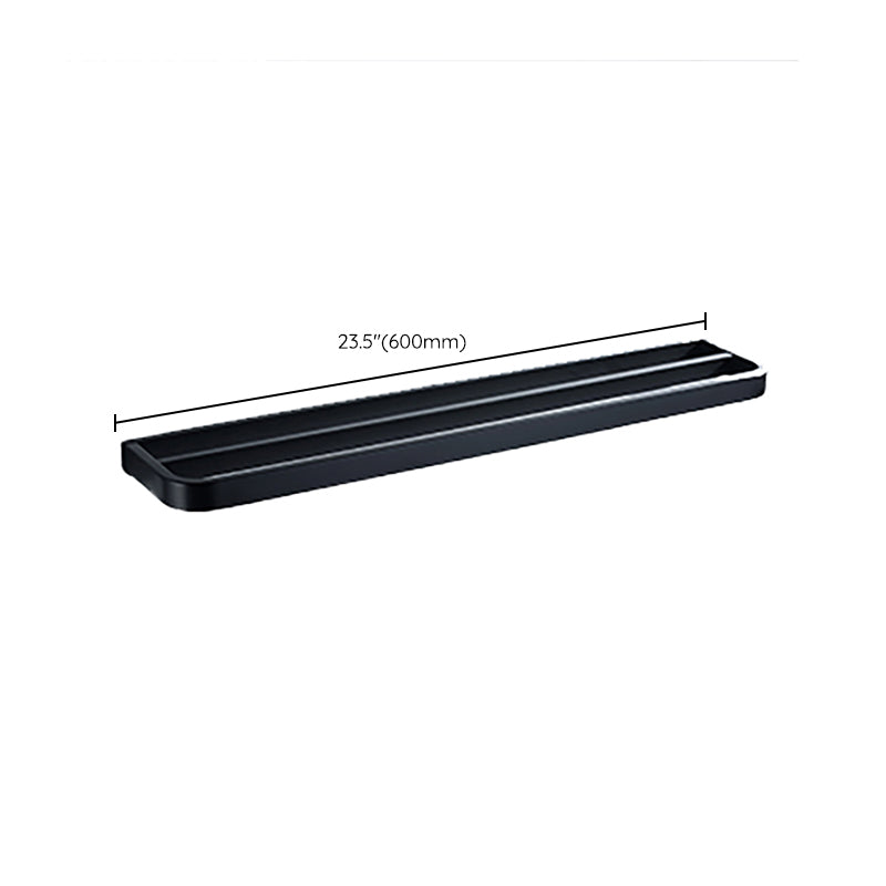 BowLift | Modern Bathroom Hardware Set Bathroom Shelf Towel Bar Black Bathroom Hardware Set