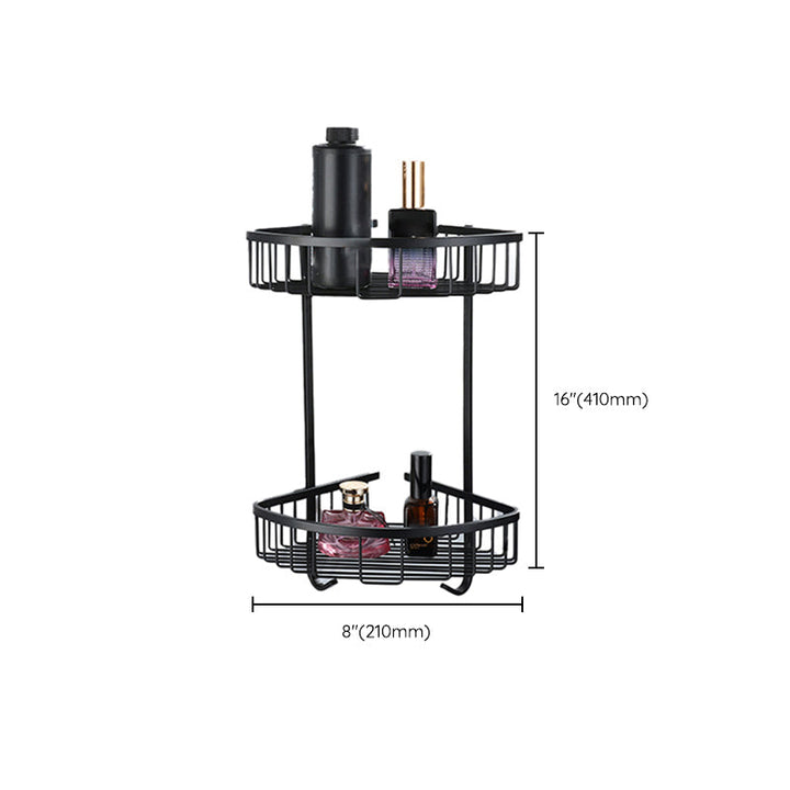 BowLift | Modern Bathroom Hardware Set Bathroom Shelf Towel Bar Black Bathroom Hardware Set