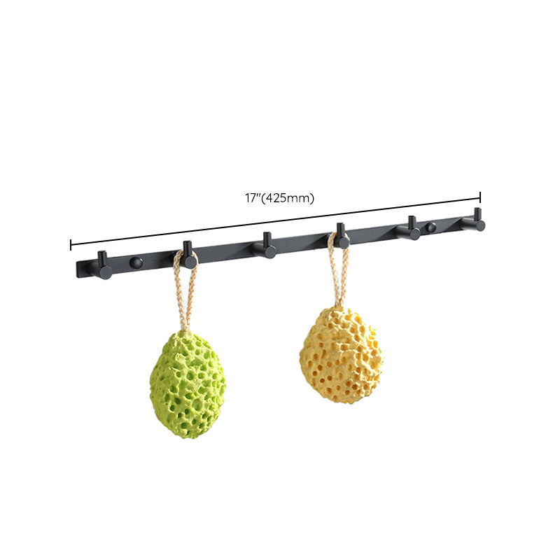 BowLift | Modern Bathroom Hardware Set Bathroom Shelf Towel Bar Black Bathroom Hardware Set