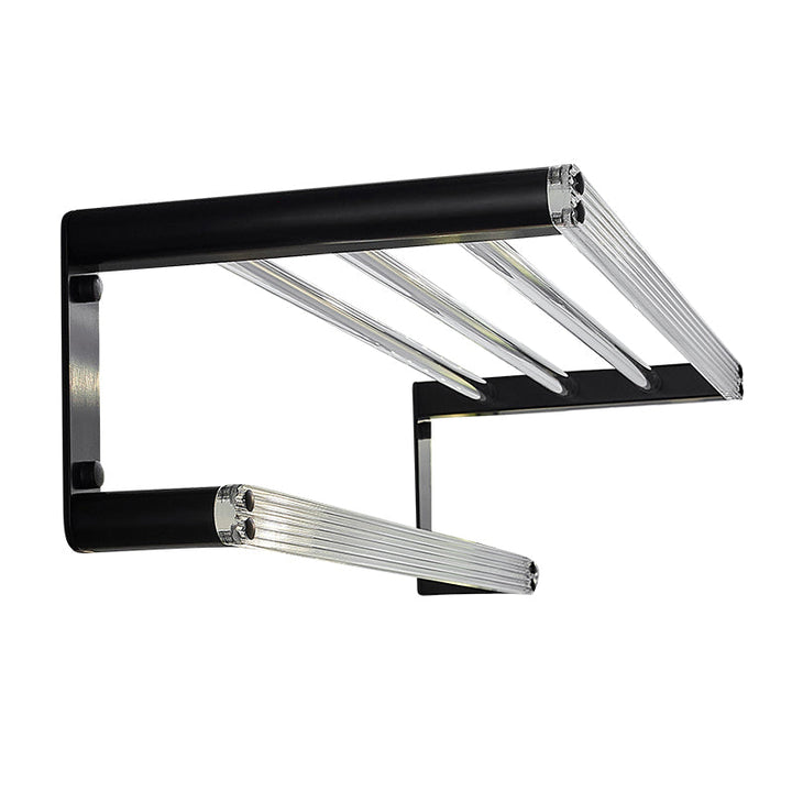 BowLift | Modern bathroom accessory set bath shelf/towel holder & bathrobe hooks included