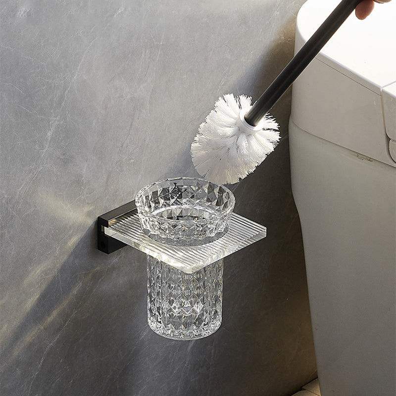BowLift | Modern bathroom accessory set bath shelf/towel holder & bathrobe hooks included